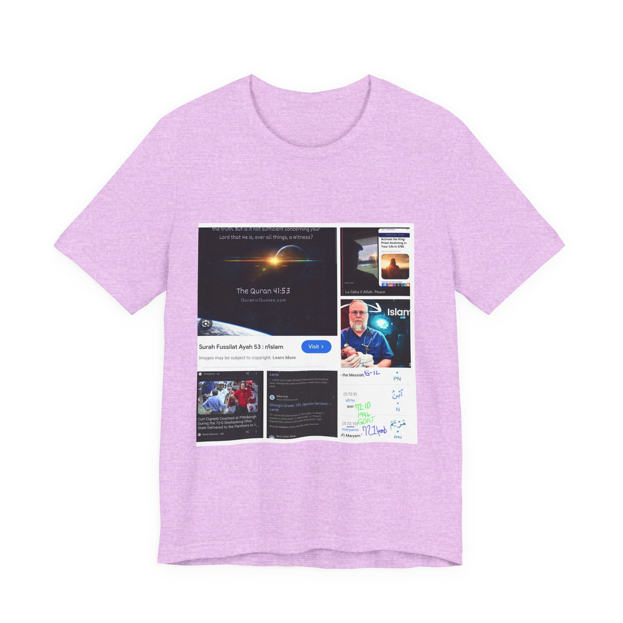 Screenshot Collage Tee — Tech Presentation & Notes Graphic T-Shirt