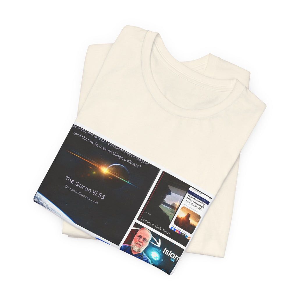 Screenshot Collage Tee — Tech Presentation & Notes Graphic T-Shirt