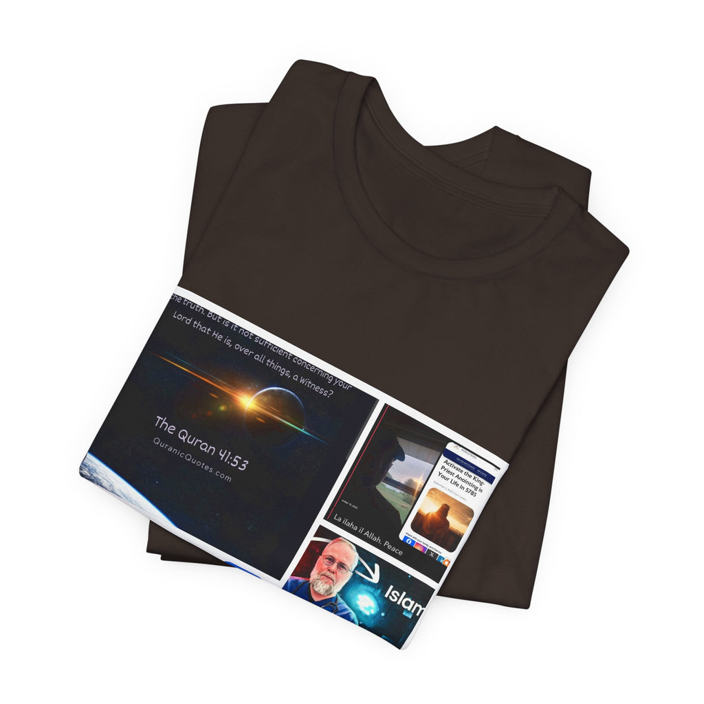 Screenshot Collage Tee — Tech Presentation & Notes Graphic T-Shirt