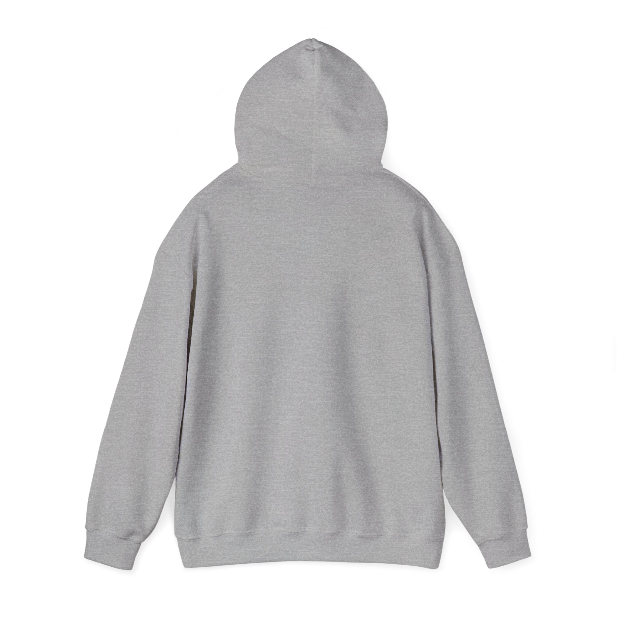 Minimalist Collage Hoodie — Blue Travel Ticket Art Pullover