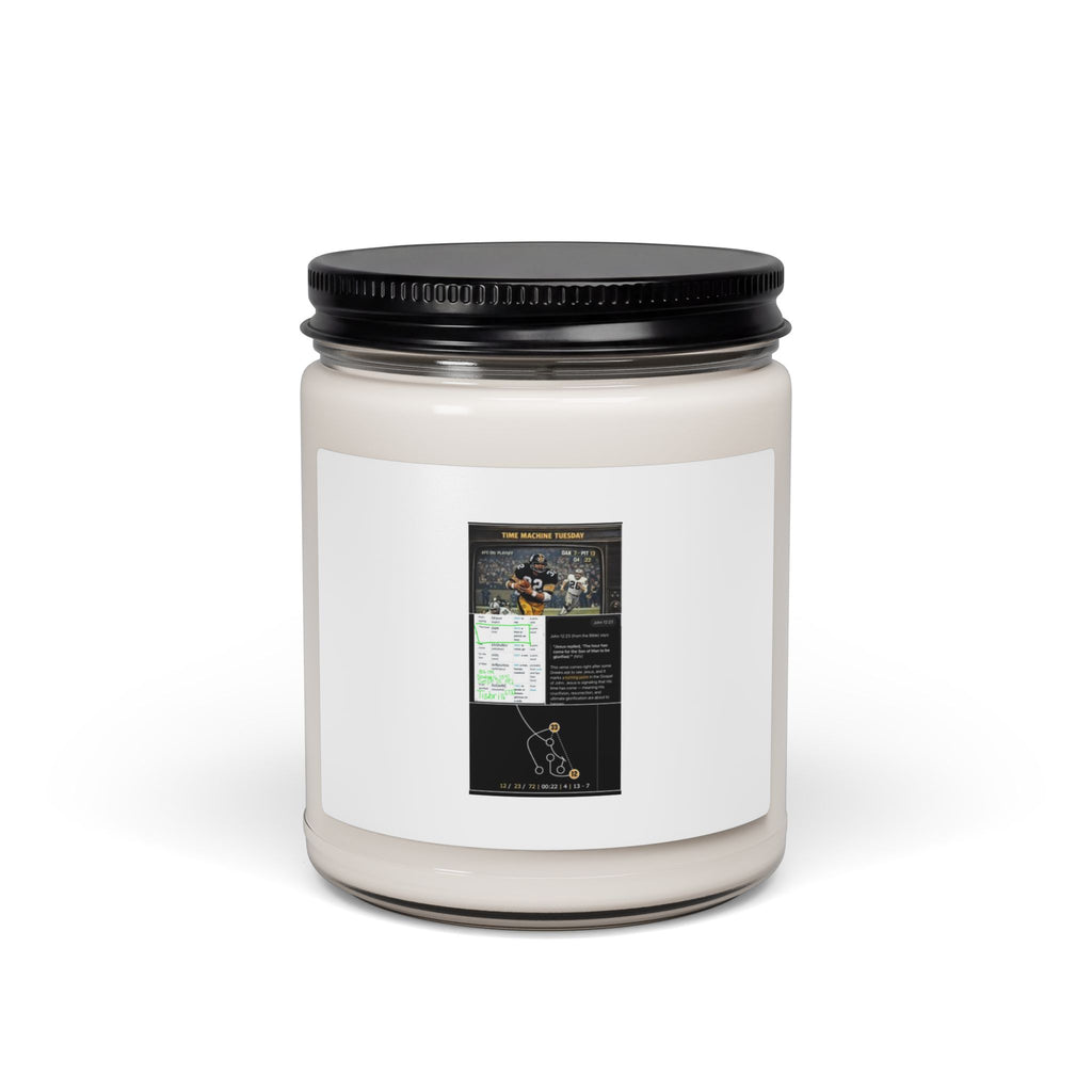 9oz Scented Soy Candle — Clean Jar Candle with Custom Label (Aromatic Home Fragrance)