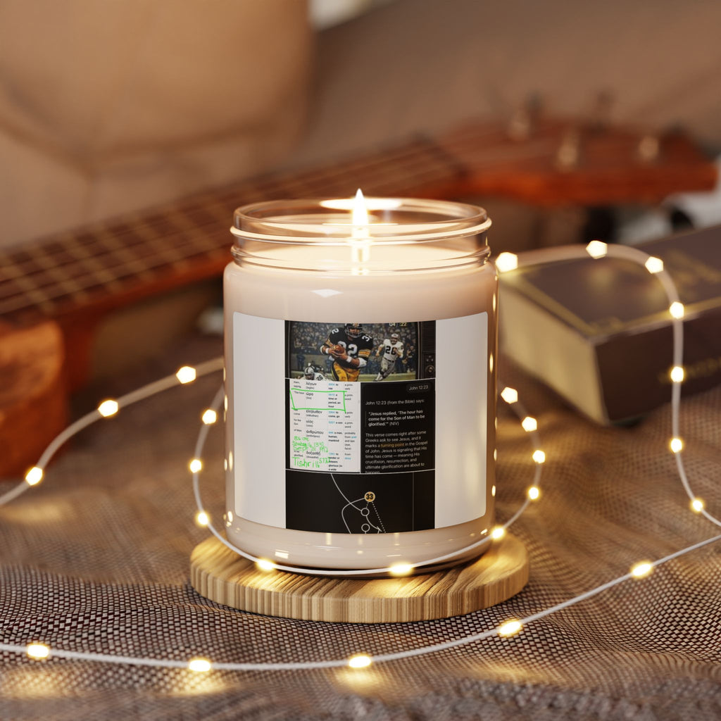 Soy Candle — Personalized Sports Memory Scent (9oz)