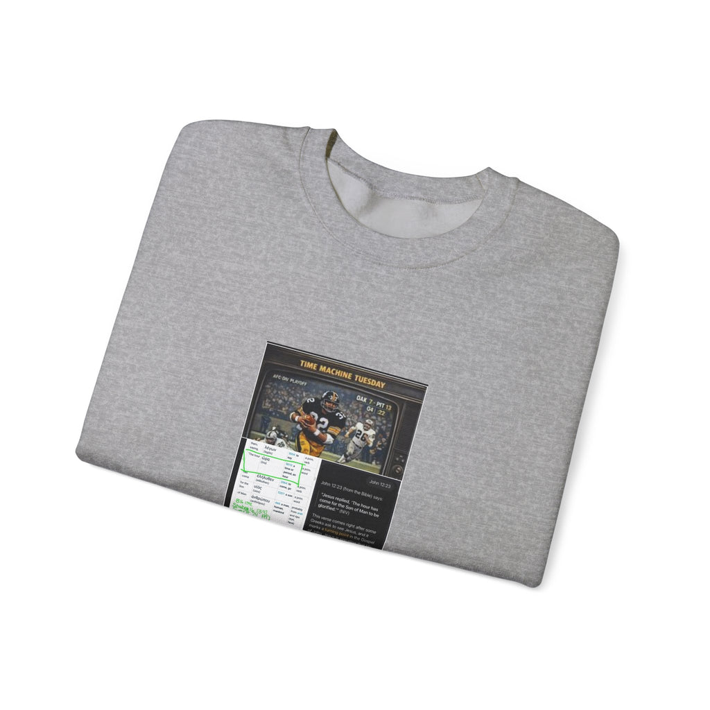 Crewneck Sweatshirt — Nostalgic Game Night Poster Design
