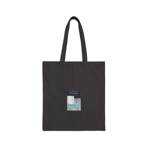Canvas Tote Bag — Vintage Book Collage "Read More" Eco Shopper