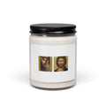 Religious Icon Soy Candle — 9oz Scented Jar (Christ Portrait Design)