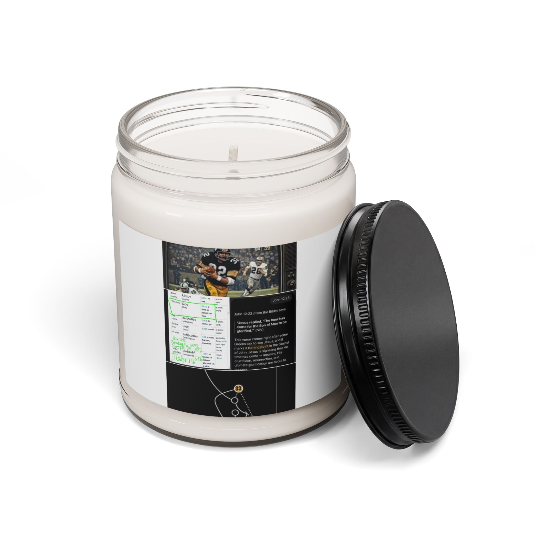 Soy Candle — Personalized Sports Memory Scent (9oz)