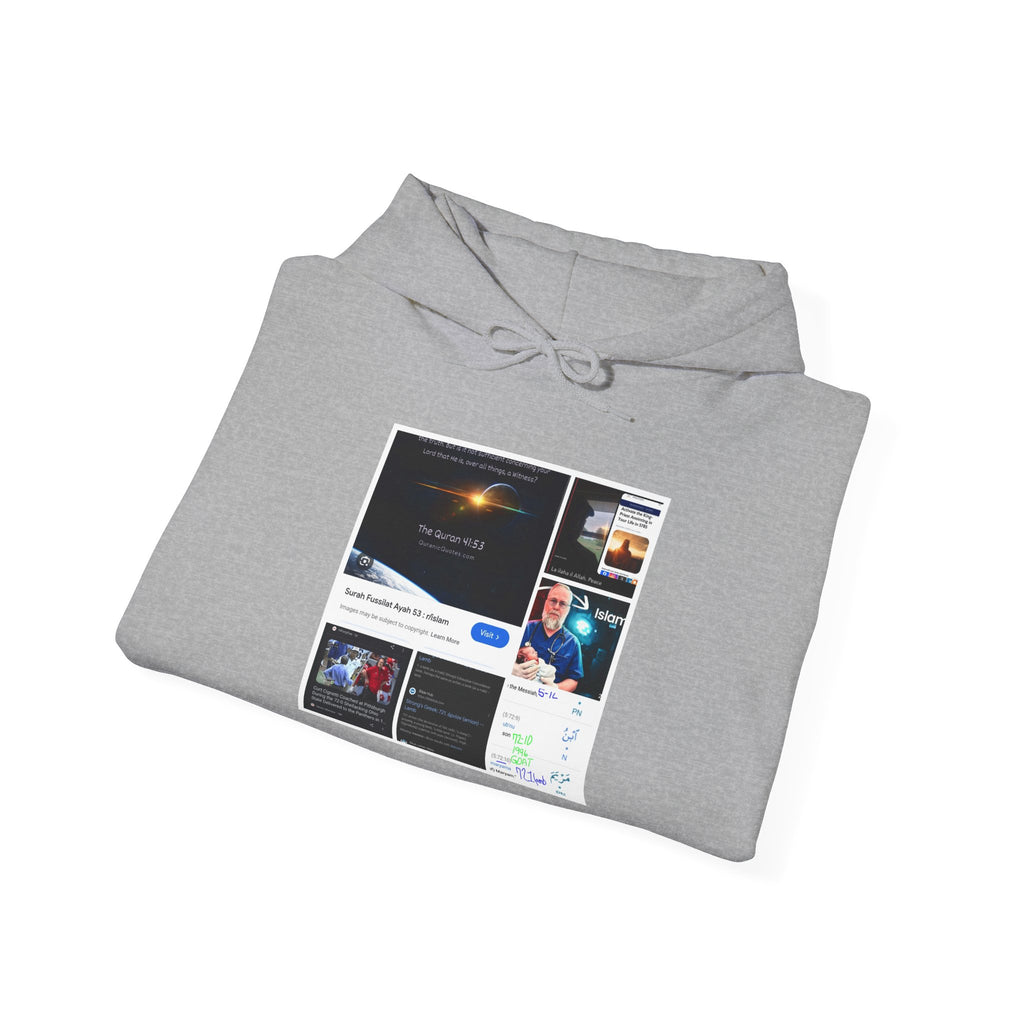 Hoodie with Internet Meme Collage Print – Viral Screenshot Graphic Pullover