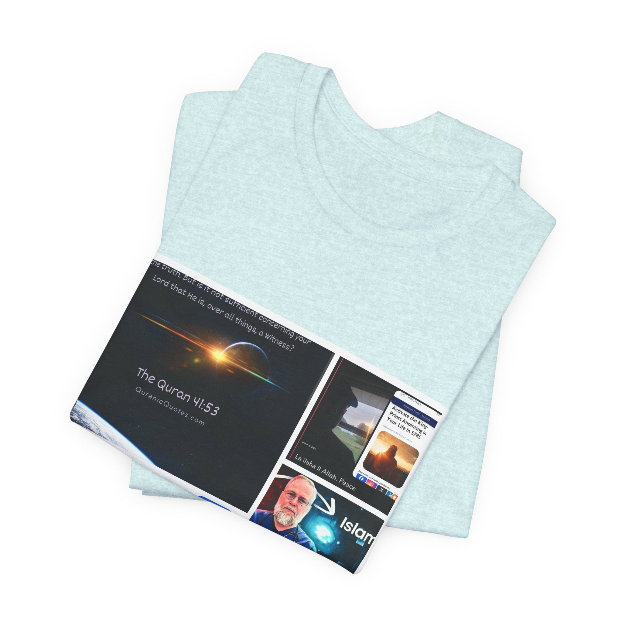 Screenshot Collage Tee — Tech Presentation & Notes Graphic T-Shirt