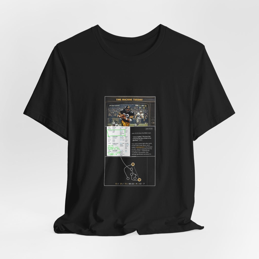 Football Playbook Tee — Game Strategy Diagram Shirt