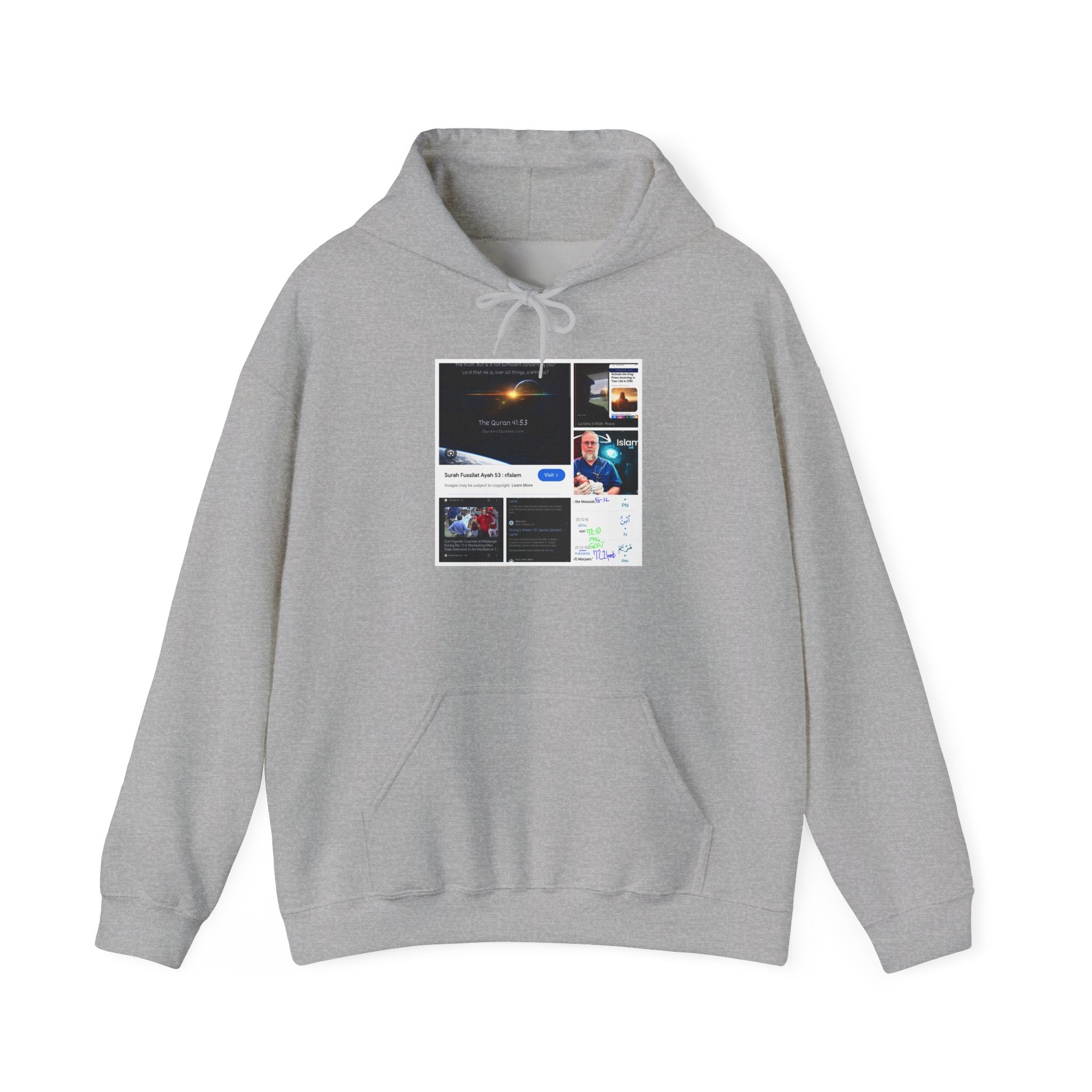 Hoodie with Internet Meme Collage Print – Viral Screenshot Graphic Pullover