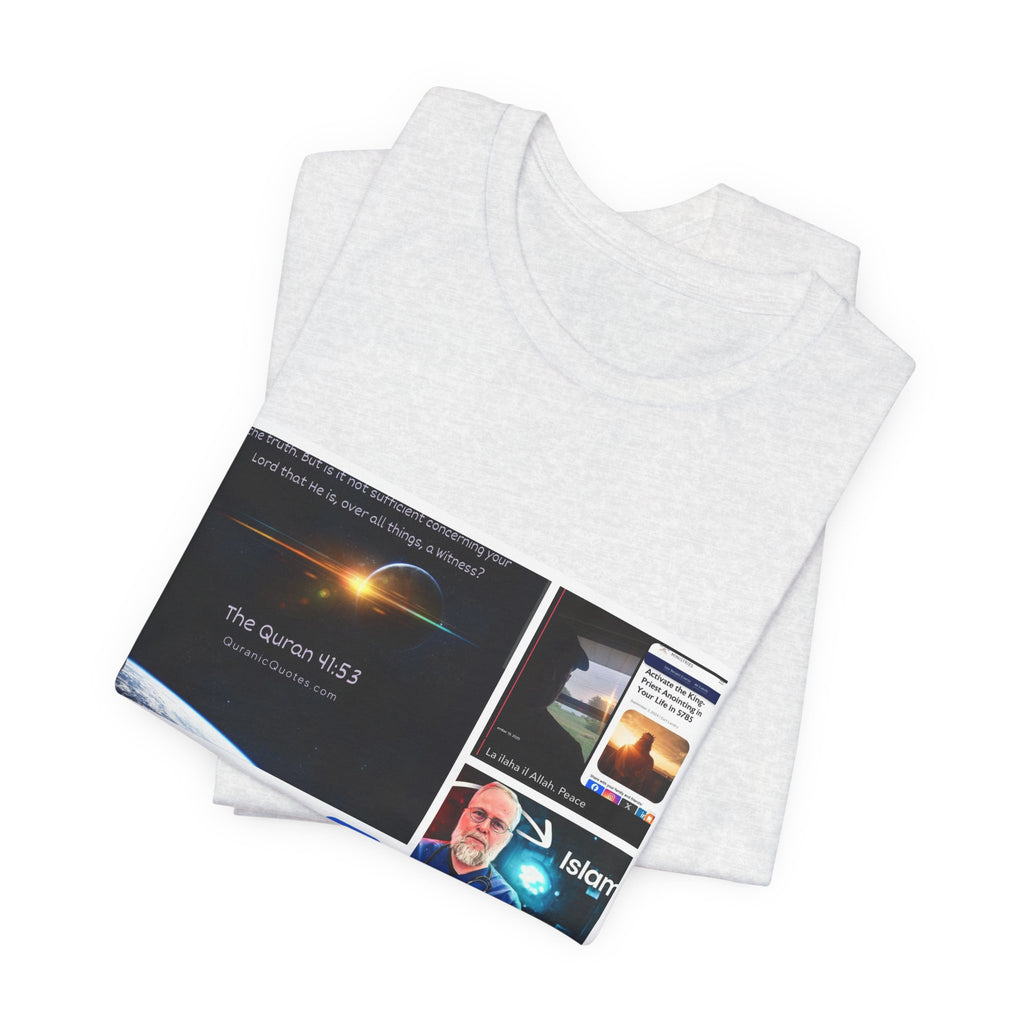 Screenshot Collage Tee — Tech Presentation & Notes Graphic T-Shirt