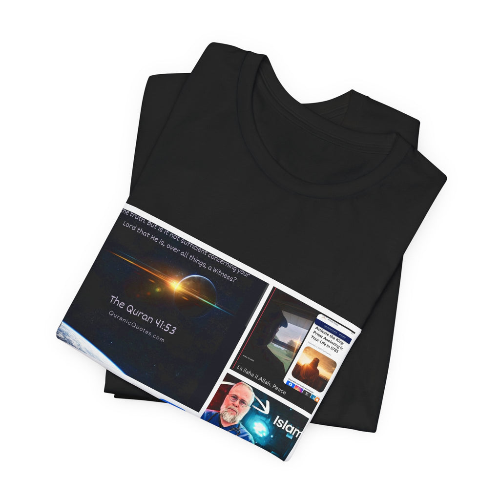 Screenshot Collage Tee — Tech Presentation & Notes Graphic T-Shirt