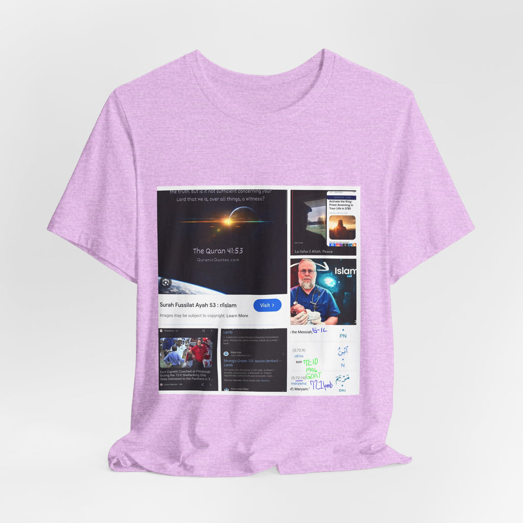 Screenshot Collage Tee — Tech Presentation & Notes Graphic T-Shirt