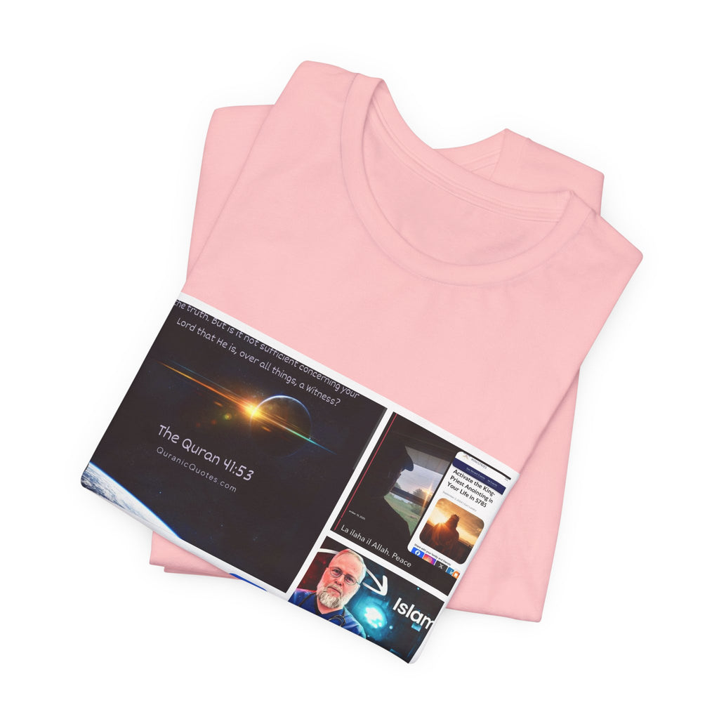 Screenshot Collage Tee — Tech Presentation & Notes Graphic T-Shirt