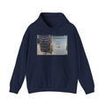 Hoodie — Vintage Coffee Cup Label Photo Print Hoodie