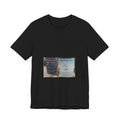 T‑Shirt with Arabic & Hebrew Coffee Cup Close-Up — Urban Cafe Photo Tee