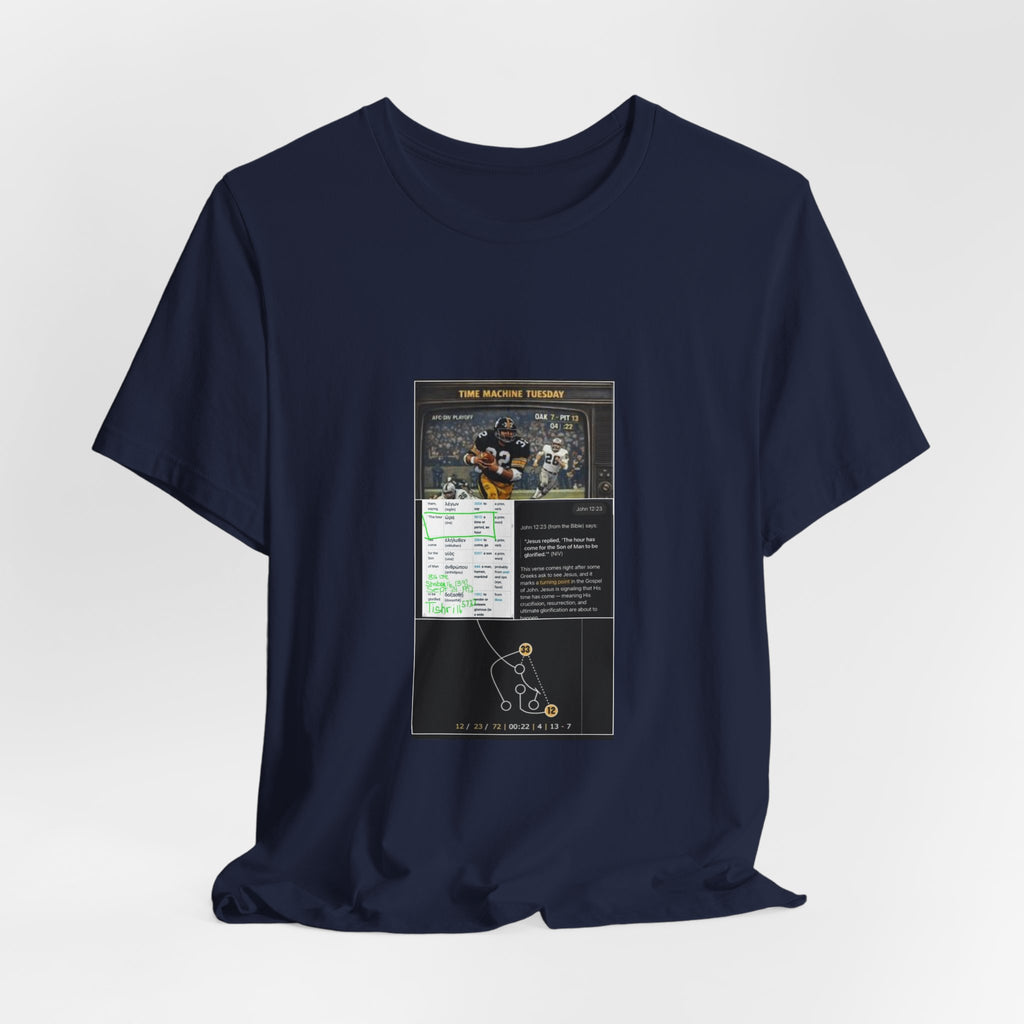 Football Playbook Tee — Game Strategy Diagram Shirt