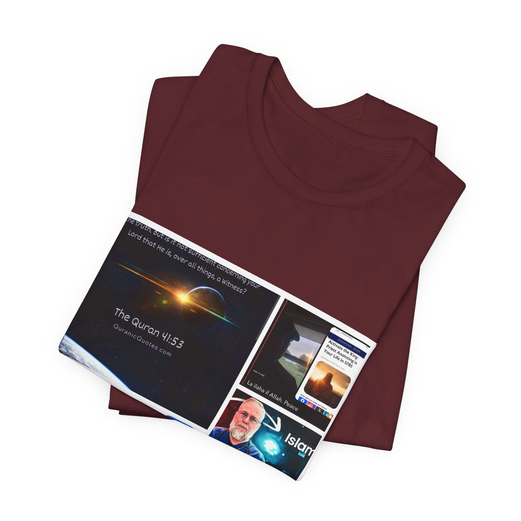 Screenshot Collage Tee — Tech Presentation & Notes Graphic T-Shirt