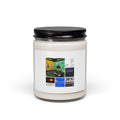 Soy Candle — 9oz Scented Jar with Photo Collage Label