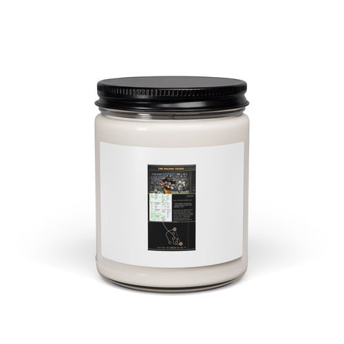 9oz Scented Soy Candle — Clean Jar Candle with Custom Label (Aromatic Home Fragrance)
