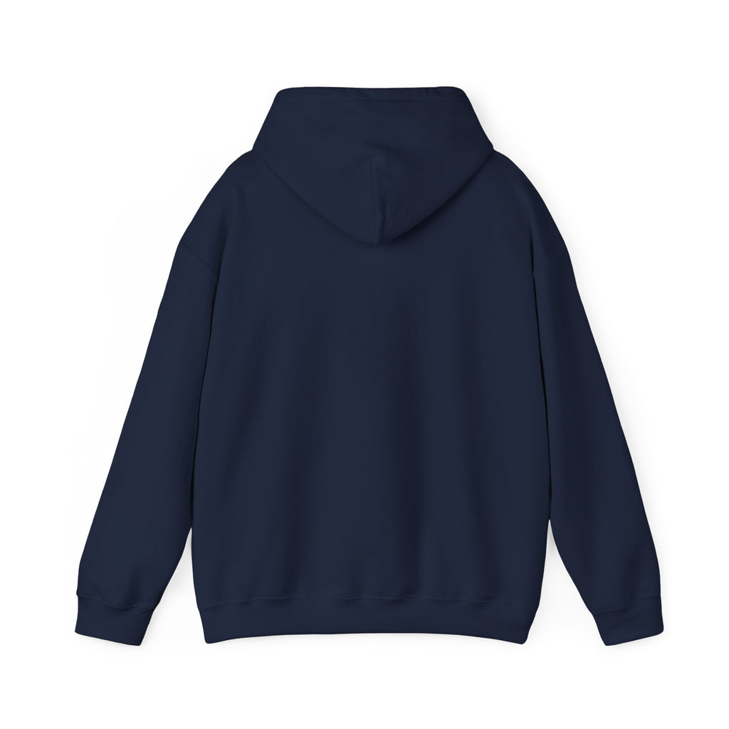 Cozy White Hoodie with Graphic Map & Text Panel — Urban Explorer Vibes