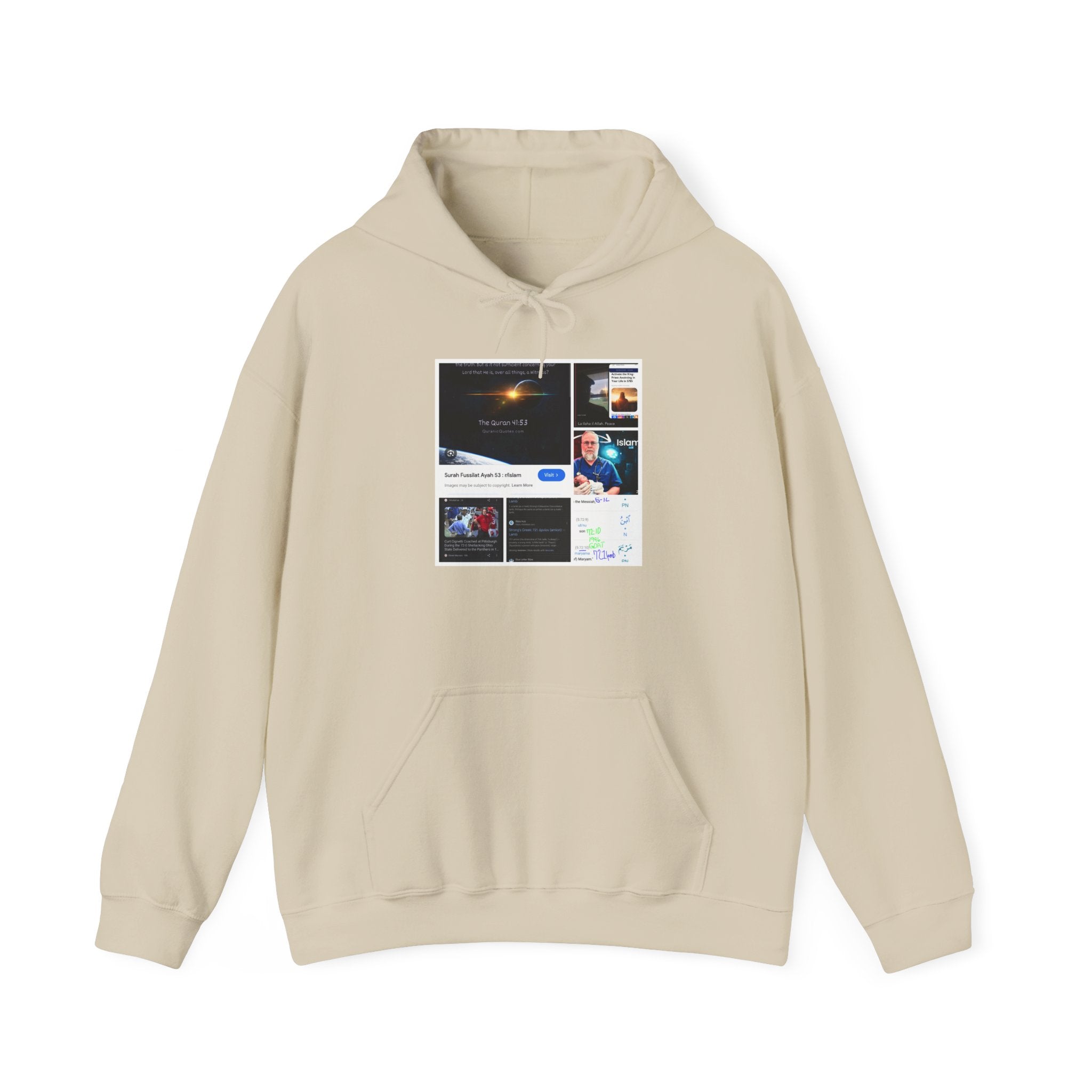 Hoodie with Internet Meme Collage Print – Viral Screenshot Graphic Pullover