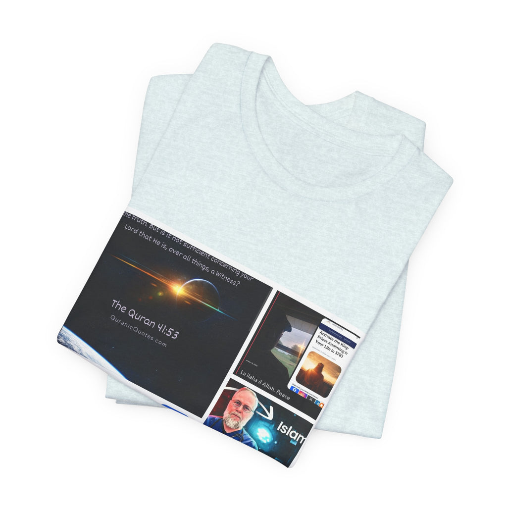 Screenshot Collage Tee — Tech Presentation & Notes Graphic T-Shirt