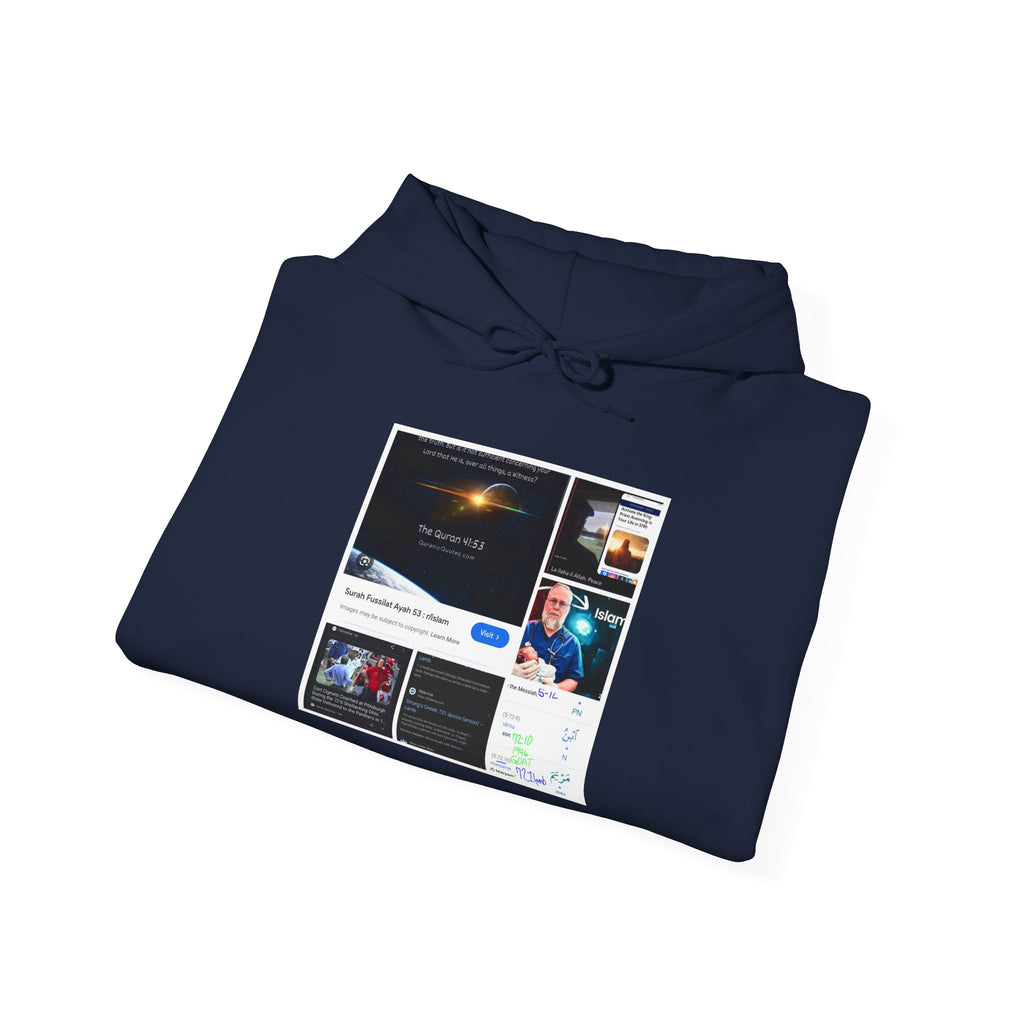 Hoodie with Internet Meme Collage Print – Viral Screenshot Graphic Pullover