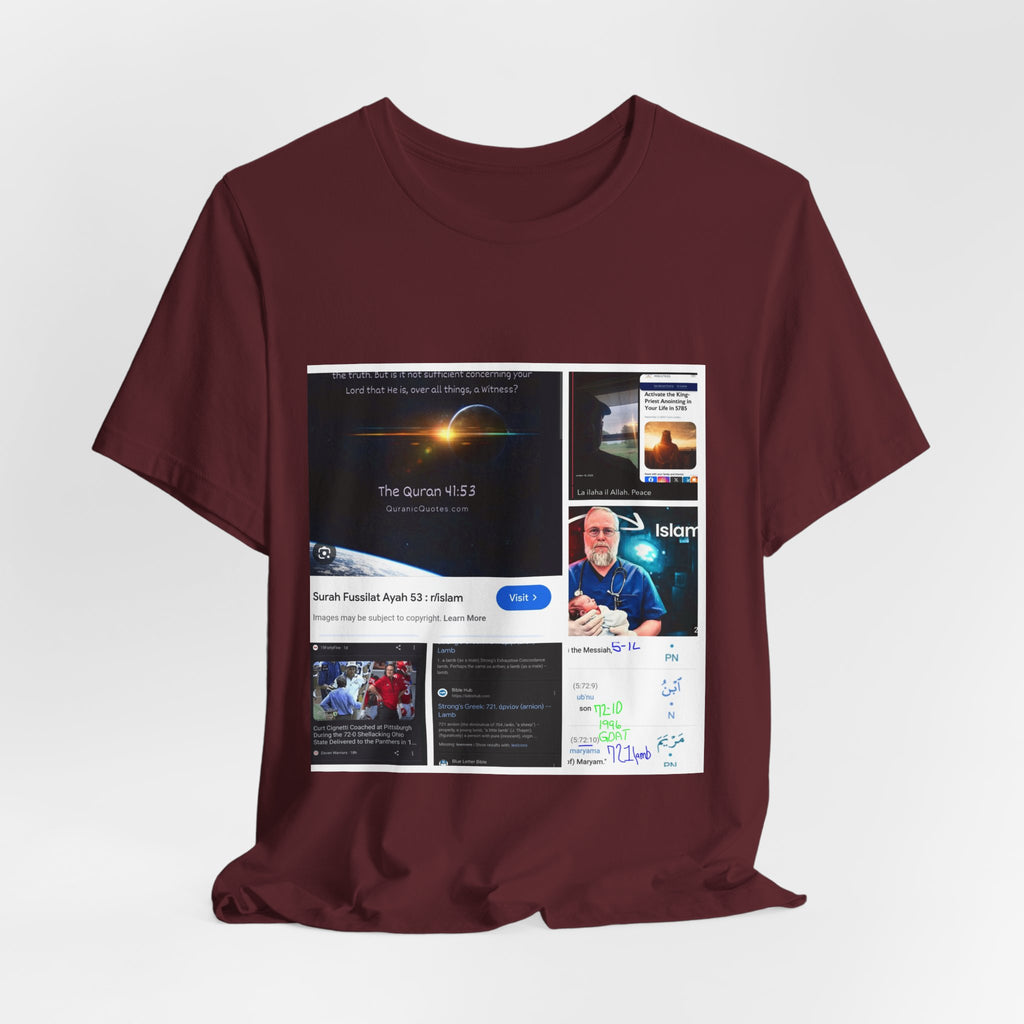 Screenshot Collage Tee — Tech Presentation & Notes Graphic T-Shirt