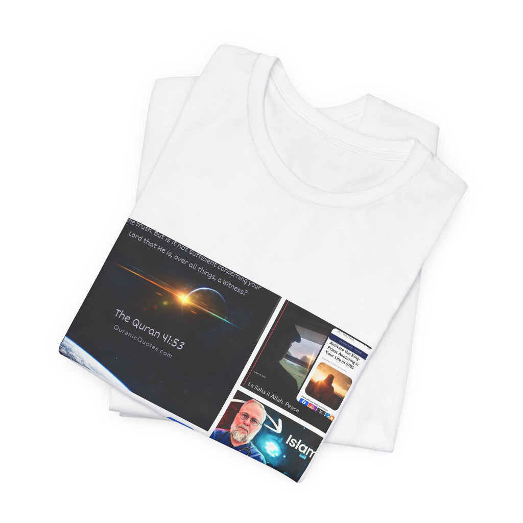 Screenshot Collage Tee — Tech Presentation & Notes Graphic T-Shirt