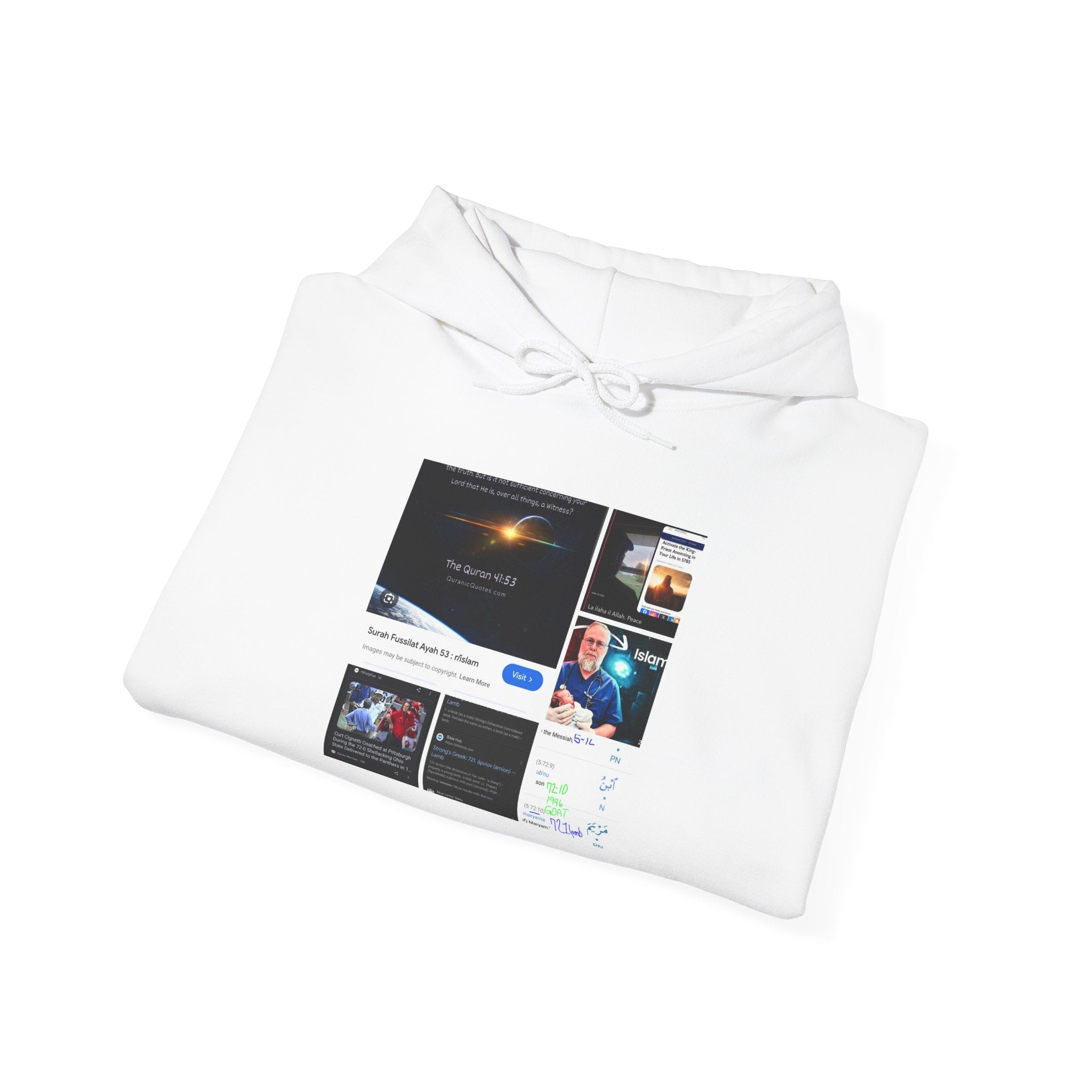 Hoodie with Internet Meme Collage Print – Viral Screenshot Graphic Pullover