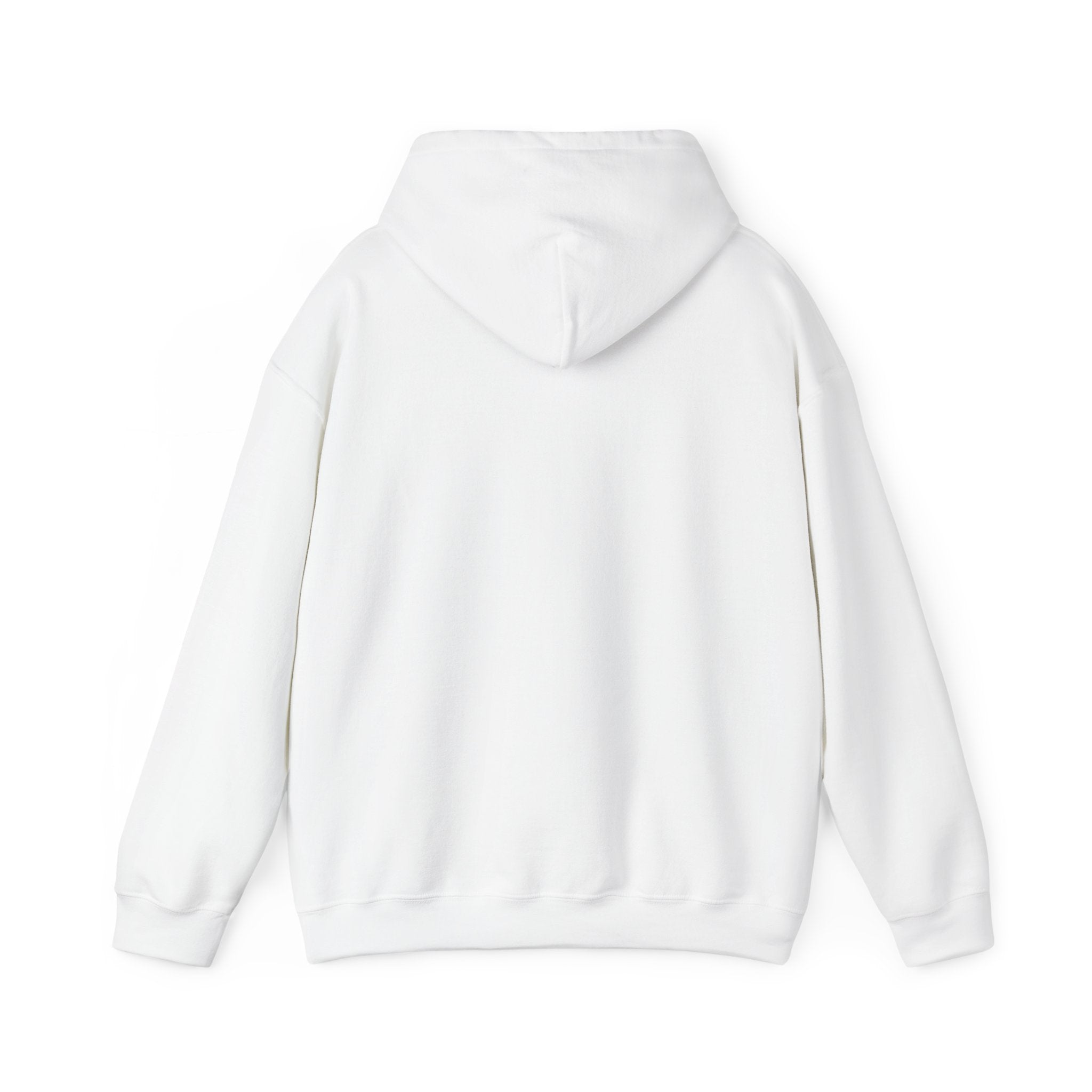 Cozy White Hoodie with Graphic Map & Text Panel — Urban Explorer Vibes