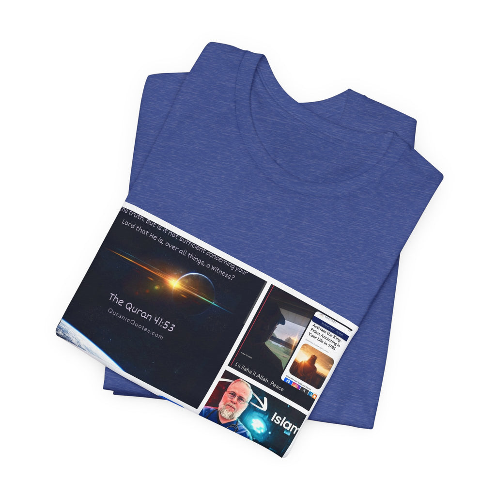 Screenshot Collage Tee — Tech Presentation & Notes Graphic T-Shirt
