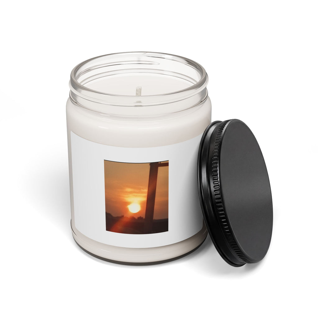 Sunset Breeze Soy Candle — 9oz Scented Jar