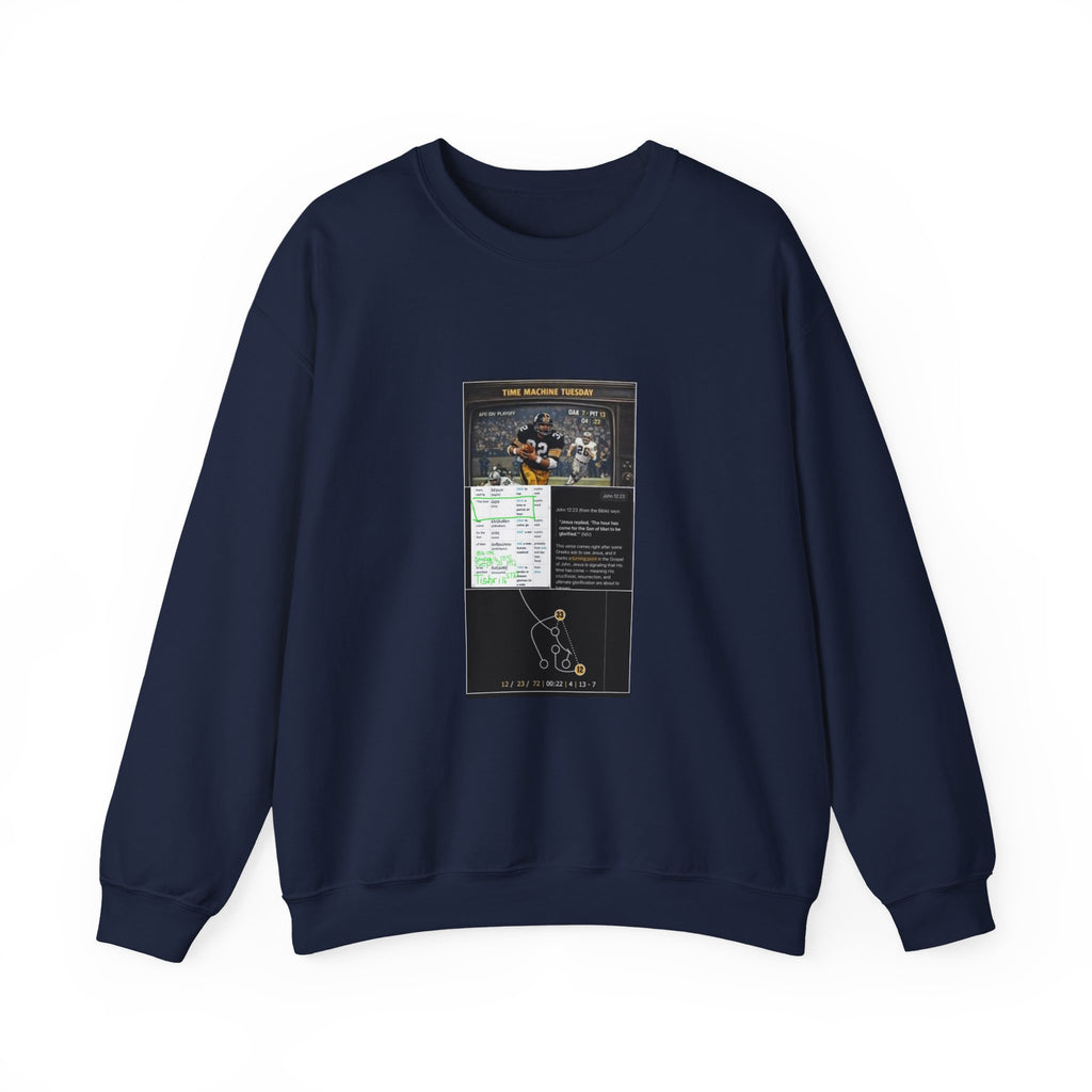 Crewneck Sweatshirt — Nostalgic Game Night Poster Design