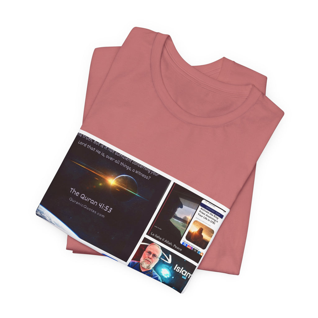 Screenshot Collage Tee — Tech Presentation & Notes Graphic T-Shirt