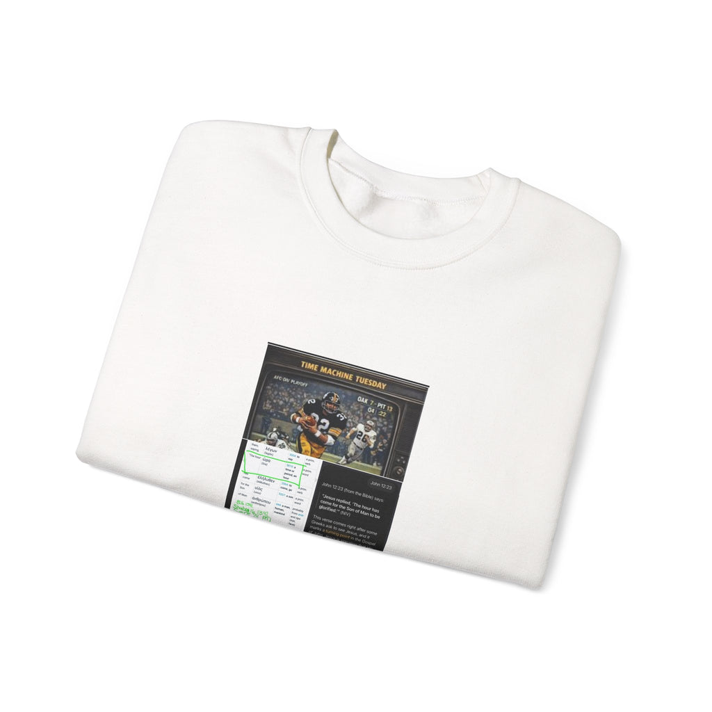 Crewneck Sweatshirt — Nostalgic Game Night Poster Design