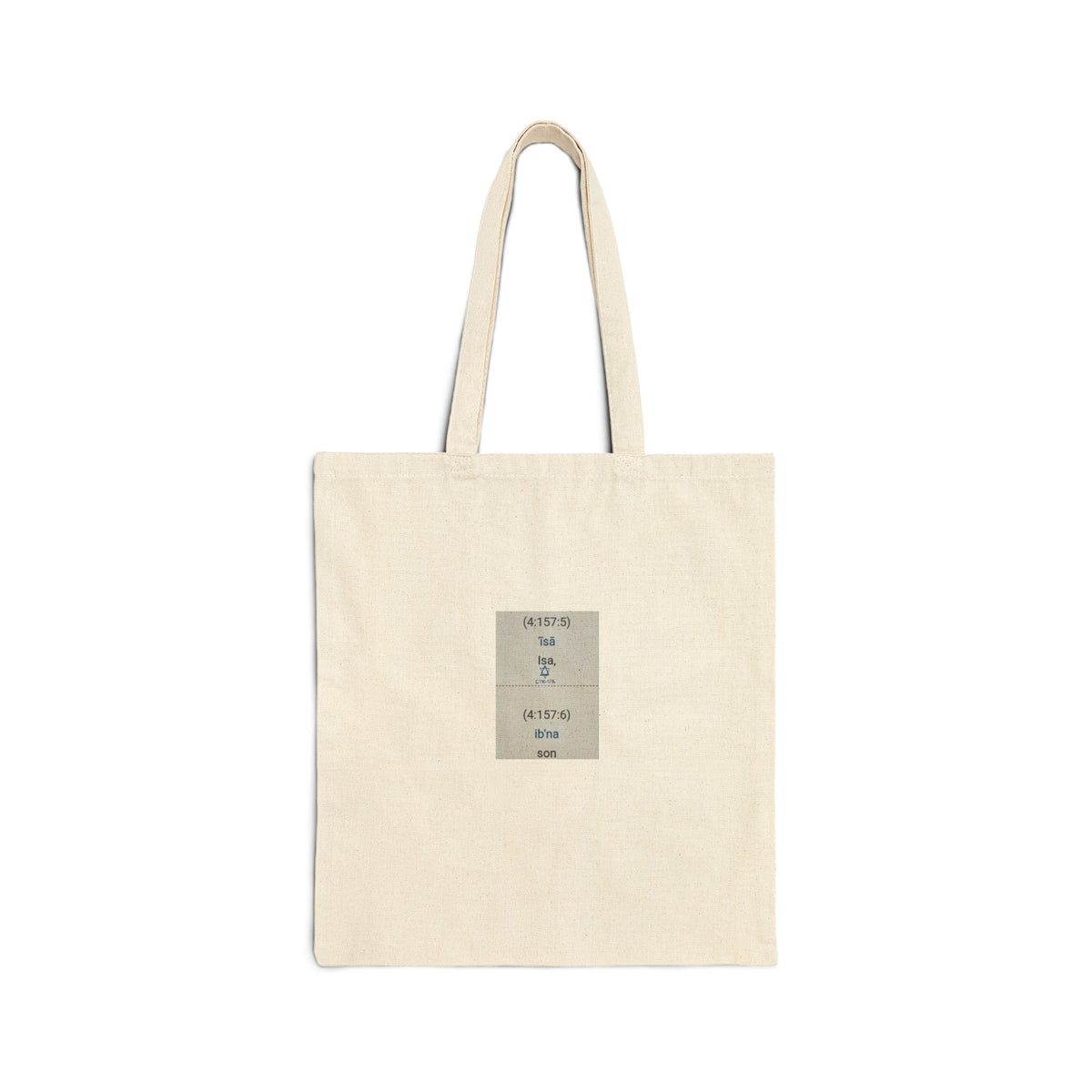 Minimalist 'Nothing To See Here' Canvas Tote Bag