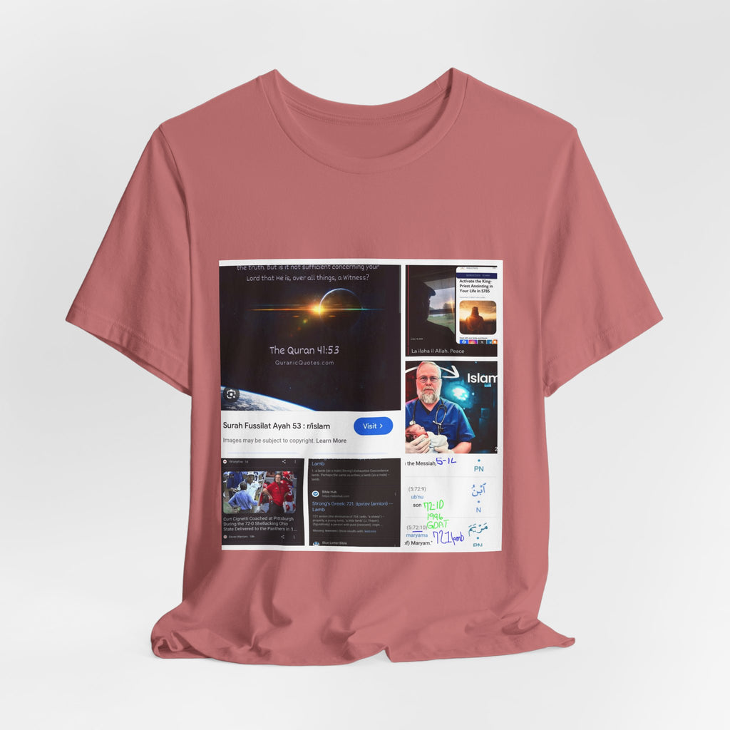 Screenshot Collage Tee — Tech Presentation & Notes Graphic T-Shirt