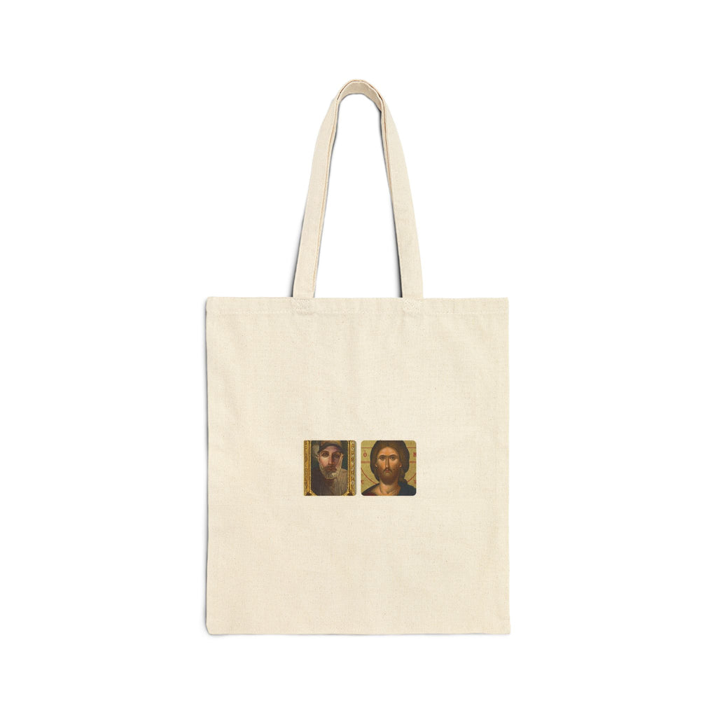 Tote Bag — Vintage Renaissance Faces Canvas Tote