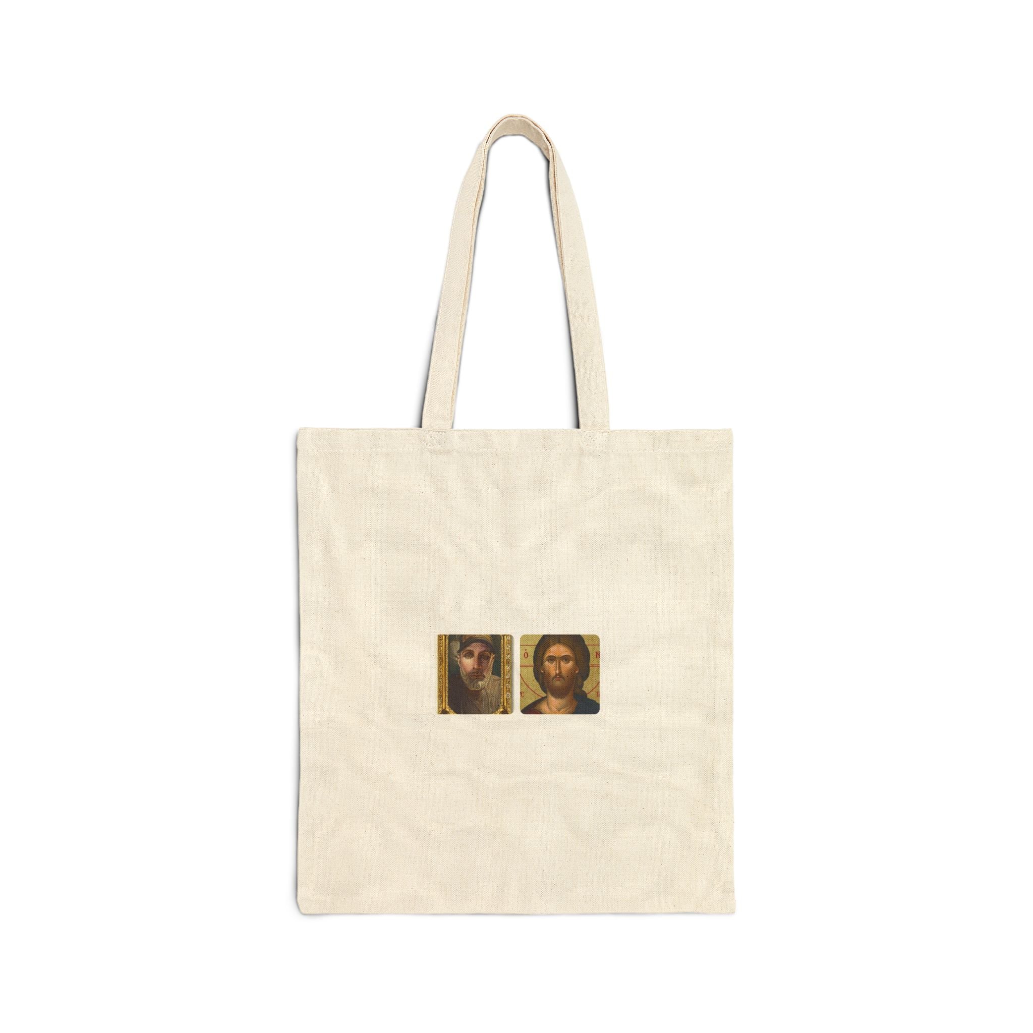 Tote Bag — Vintage Renaissance Faces Canvas Tote