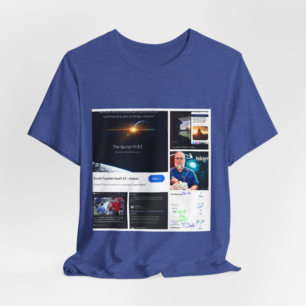 Screenshot Collage Tee — Tech Presentation & Notes Graphic T-Shirt