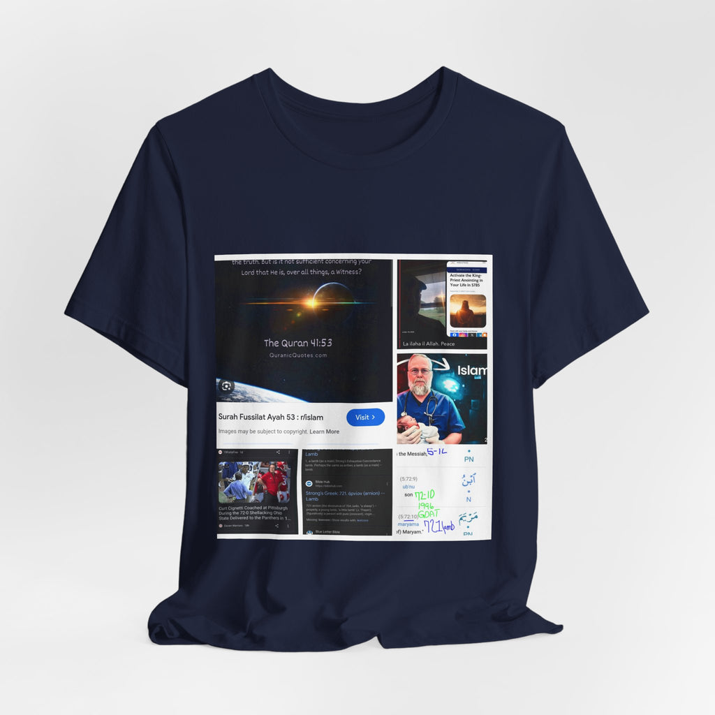 Screenshot Collage Tee — Tech Presentation & Notes Graphic T-Shirt