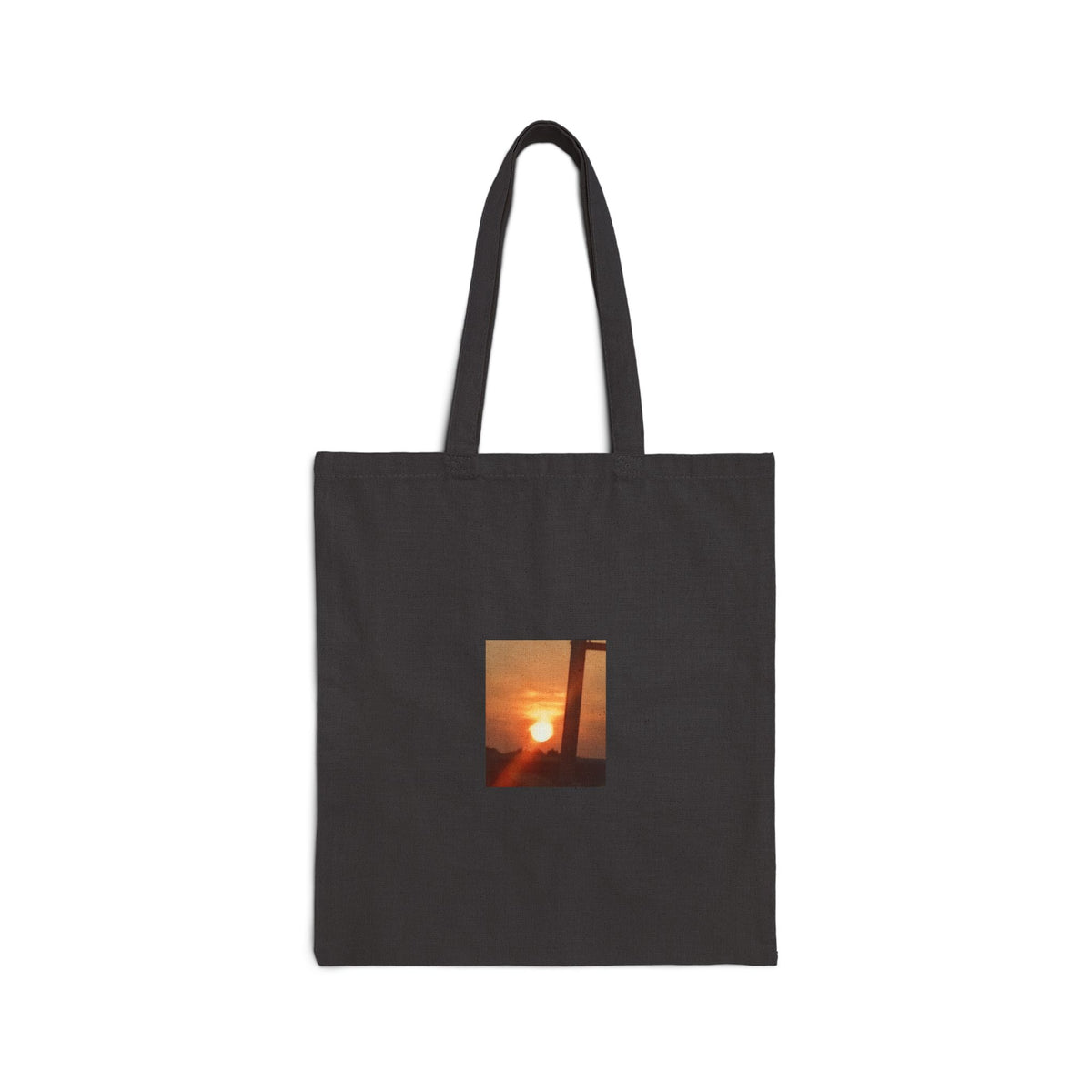 Sunset Window Canvas Tote