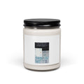 Scented Soy Candle 9oz — Travel Ticket Label Aromas (Decorative Jar Candle)