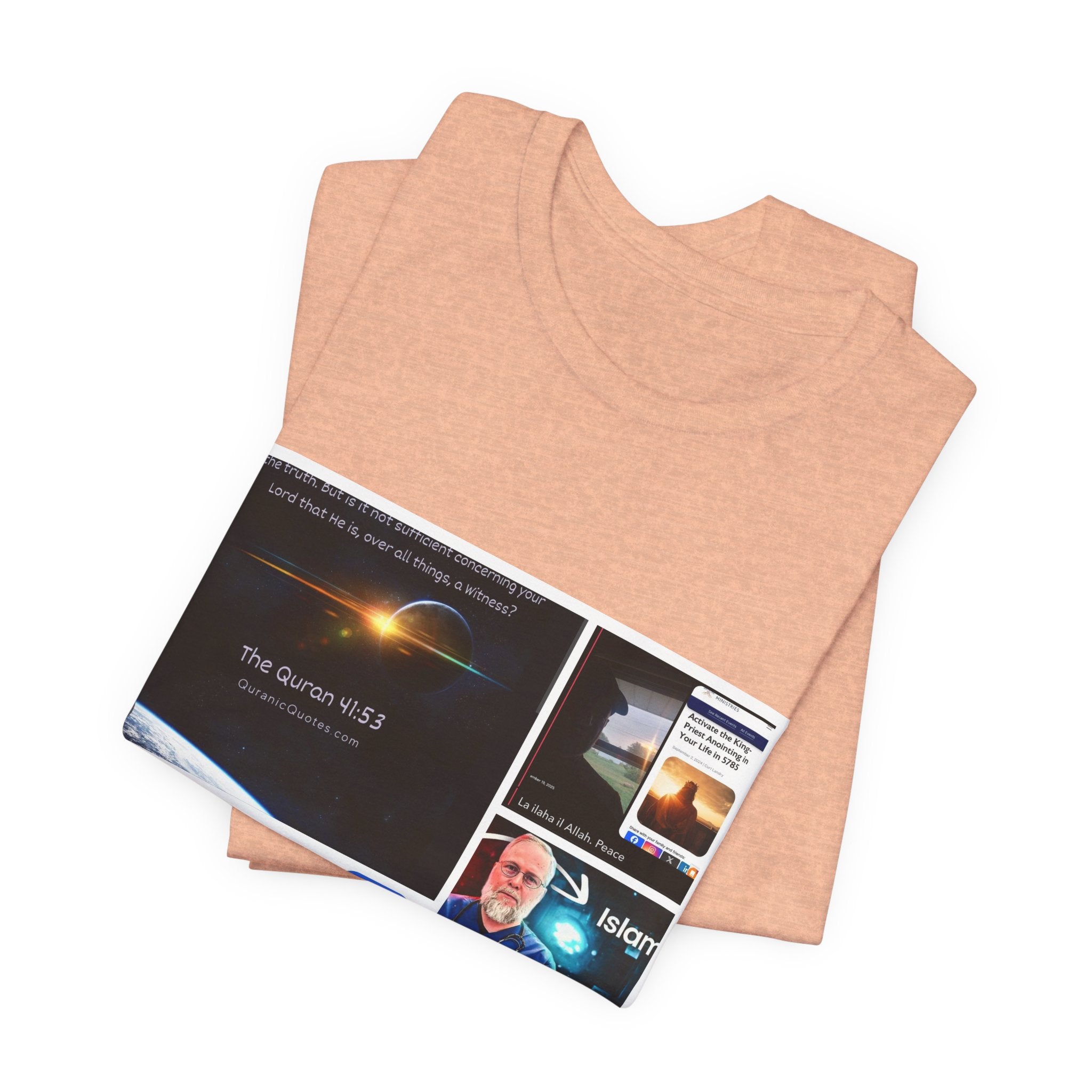 Screenshot Collage Tee — Tech Presentation & Notes Graphic T-Shirt