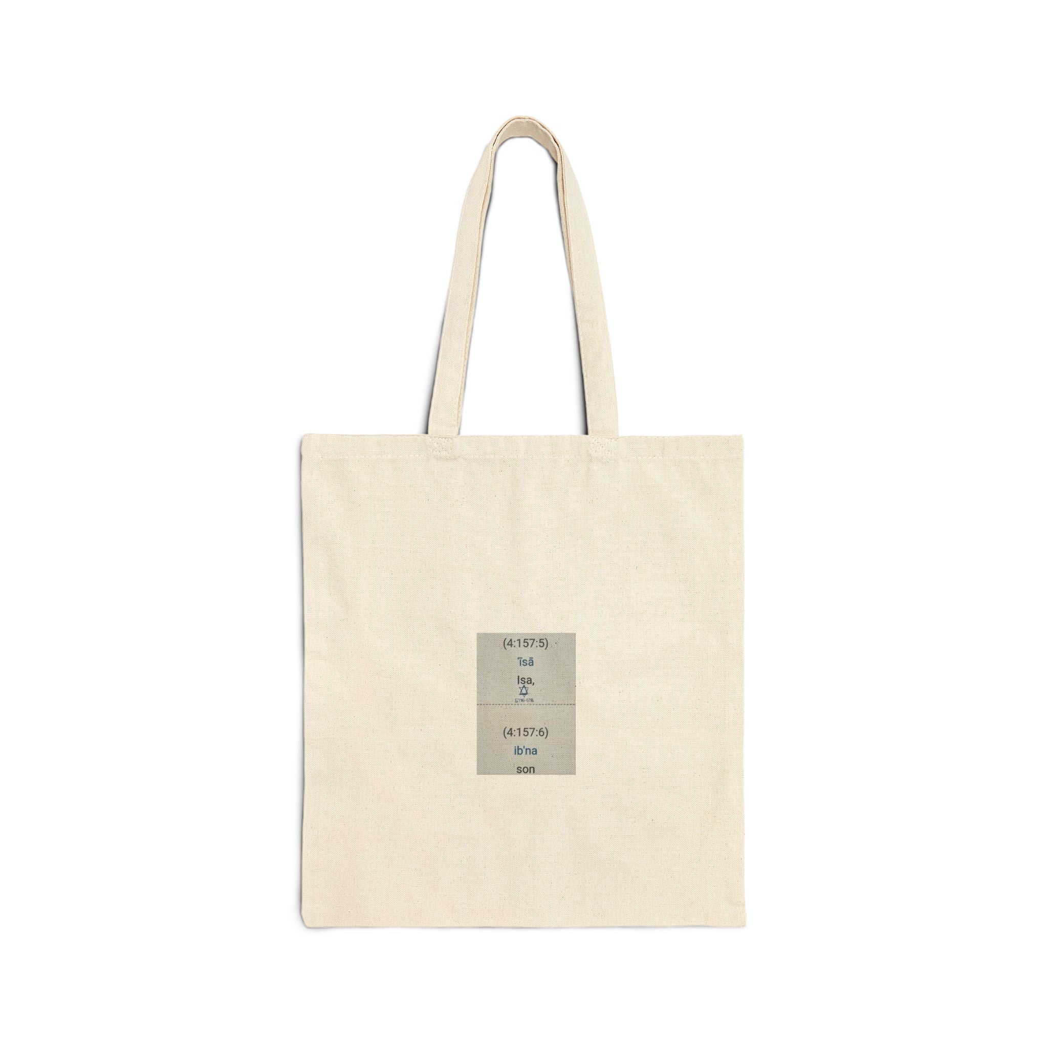 Minimalist 'Be Kind To Earth' Cotton Canvas Tote Bag