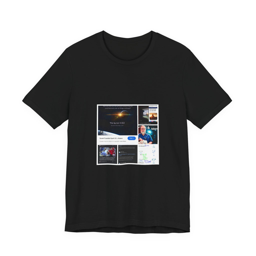 Screenshot Collage Tee — Internet Meme & Tech Humor T-Shirt