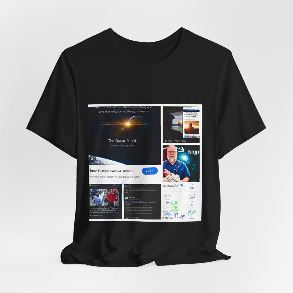 Screenshot Collage Tee — Tech Presentation & Notes Graphic T-Shirt