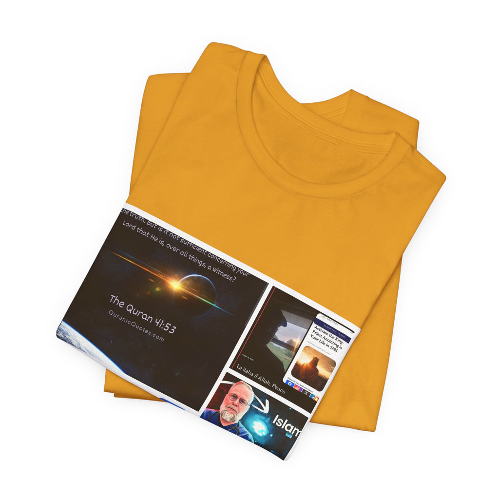 Screenshot Collage Tee — Tech Presentation & Notes Graphic T-Shirt